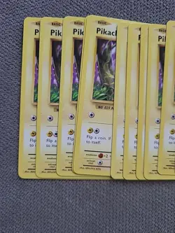 Pikachu - XY Evolutions 35/108 Pokemon TCG 2016 Lot of 13 Cards - Image 4