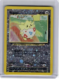2001 Pokemon—Togepi #4 Southern Islands—Rare Reverse Holo [Damage] - Image 1