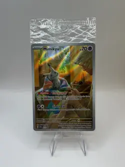 Mimikyu 075 Black Star ETB Promo Paldean Fates S&V Factory Sealed Pokemon TCG - Image 1