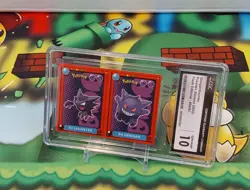 2022 Pokemon Flash Editorial Gengar/Haunter Sticker Cgc 10 - Image 2