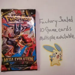 Pokemon Mega Evolution Sleeved Booster Pack *Limited* Random Art Factory Sealed - Image 2