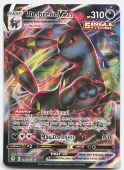 Umbreon VMAX 095/203 Holo VMAX Rare Evolving Skies Pokemon Near Mint - Image 1