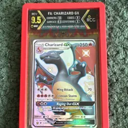 Pokemon Charizard GX Full Art Hidden Fates Shiny Vault SV49/SV94 2019 RCG 9.5 - Image 2