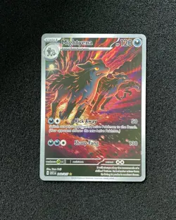 2026 Pokemon TCG English ASC EN Mightyena 243/217 Full Art Holo AV46 - Image 1