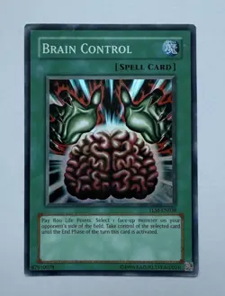 | Yugioh Brain Control TLM-EN038 Super Rare The Lost Millennium MP/HP 🔥 | - Image 1