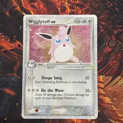 Pokemon - Wigglytuff ex - 101/101 - Hidden Legends - Holo Swirl - Image 1