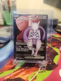 Pokemon Team Rocket's Mewtwo ex 213/182 Sv10: Destined Rivals Ultra Rare Holo - Image 1