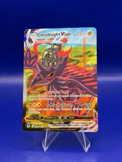 Pokemon Corviknight VMAX TG19/TG30 Trainer Gallery Silver Tempest Ultra Rare NM - Image 1