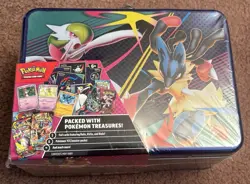 Pokemon 2025 Fall Mega Collector Chest Tin Box - 6 Packs Q3 Lunch Box Sealed New - Image 1