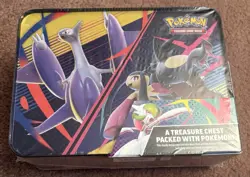 Pokemon 2025 Fall Mega Collector Chest Tin Box - 6 Packs Q3 Lunch Box Sealed New - Image 2