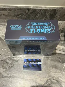 Pokemon TCG Phantasmal Flames Elite Trainer Box ETB - Brand New Sealed 🔵🔥 - Image 3