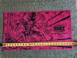 RBET Krebons Yggdrasil Materias Red Playmat Mat YuGiOh Second Chance Prototype - Image 2