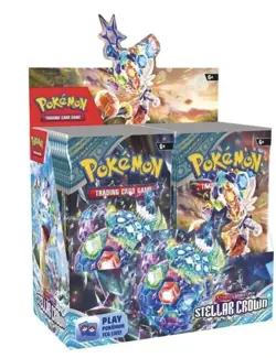 Pokemon TCG Stellar Crown Booster Box Factory Sealed Brand New 36 Packs ** - Image 1