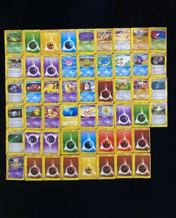 2002 Pokemon TCG Japanese English VS Psychic Trainer Energy #147 Lot*52 AD81 - Image 1