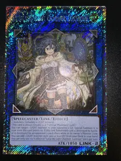 Yugioh! Lyna the Light Charmer, Lustrous - RA04-EN081 - Platinum Secret Rare - 1 - Image 1