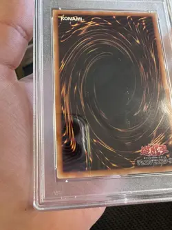 PSA 8 Yu-Gi-Oh yugioh Magician of Black Chaos 306-057 Ultimate Rare Relief Japan - Image 2