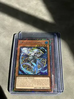 Konami Yu-Gi-Oh! Dracotail Faimena RA05-EN035 1st Ed Platinum Secret Rare - Image 1