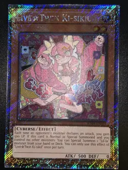 Live Twin Ki-sikil Platinum Secret Rare RA04-EN035 NM 1st Ed Yugioh - Image 1