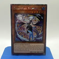 Dracotail Faimena Platinum Secret Rare RA05-EN035 NM Yu-Gi-Oh - Image 1