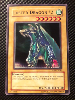 Yu-Gi-Oh! Luster Dragon #2, LOD-EN050, Super Rare, EN-VERSION!, Englisch, NM- - Image 1
