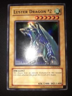 Yu-Gi-Oh! Luster Dragon #2, LOD-EN050, Super Rare, EN-VERSION!, Englisch, NM- - Image 2
