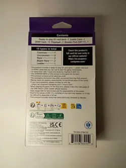 One Piece Purple/Black Monkey.D.Luffy Starter Deck [ST-26] Sealed English - Image 3
