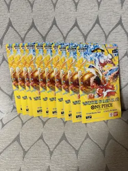 One Piece (OP15) - Adventure on Kami's Island Sleeved Booster Packs - Lot Of 10 - Image 1