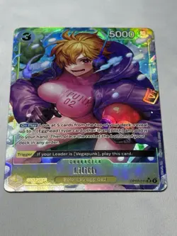One Piece TCG Card Lilith SR Alt Art OP07-111 500 Years in the Future - Image 1