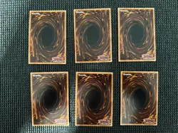 Yugioh 6 Card Platinum Secret Rare Lot RA04 Stampede PACK FRESH!!! - Image 5