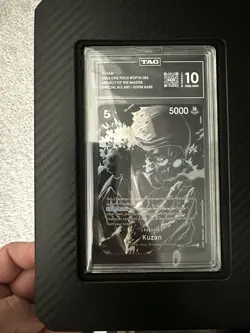 2025 One Piece OP12-Legacy of The Master SP Kuzan #OP10-082 TAG 10 - Image 1