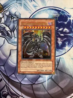 (YcL) Yugioh Red-Eyes Darkness Metal Dragon JUMP-EN030 Ultra Rare Limited VLP - Image 1