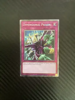 Dimensional Prison Platinum Secret Rare RA04-EN132 Yugioh - Image 1