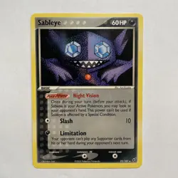 Sableye 23/107 EX Deoxys Pokemon TCG Card Regular 2005 - Image 1