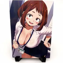 My Hero Academia Ochaco Uraraka Sexy Hot Anime Waifu Girl Goddess Story Art Card - Image 1