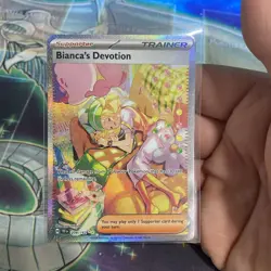 Pokemon TCG Bianca's Devotion Card 209/162 SV05 Temporal Forces NM - Image 1