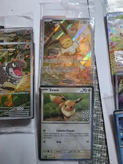 14 Card Pokemon All Sealed Promo Lot. Eevee X2.. Tyrunt X4 And More See Pics - Image 3
