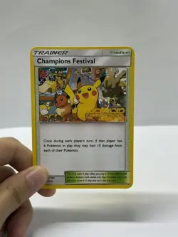 Champions Festival SM231 Gold Metal Pokemon Card-Collectible Gift - Image 3