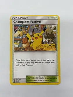 Champions Festival SM231 Gold Metal Pokemon Card-Collectible Gift - Image 4