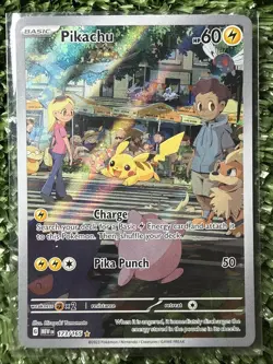 Pokemon PIKACHU 173/165 SV Scarlet & Violet 151 TCG Card - Image 1