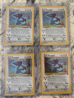 Cool Porygon Holo Pokemon Card Game Black Star Promo Sealed Pokemon 1X - Image 1