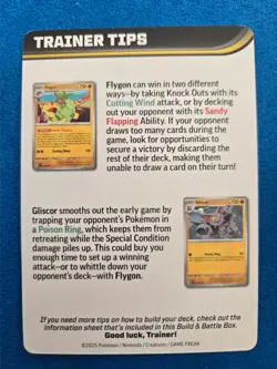 Mega Lopunny Trainer Tips Card Pokemon TCG: Phantasmal Flames - Build Battle Dec - Image 2