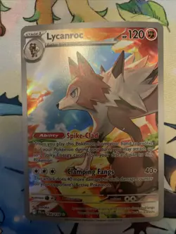 Lycanroc 166/159 Pokemon Journey Together Holo Pokemon Card - Image 1