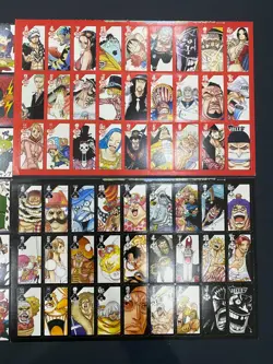 3X Uncut Sheets Shonen Jump Hanafuda Cards One Piece - Image 2