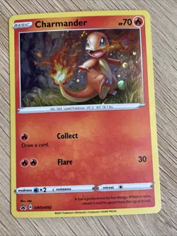 SWSH092 - charmander - Pokemon Promo Card, SWSH 92 - Promotional - Image 1
