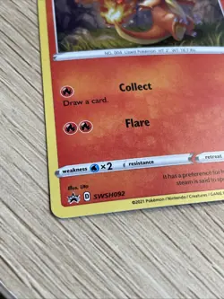 SWSH092 - charmander - Pokemon Promo Card, SWSH 92 - Promotional - Image 3