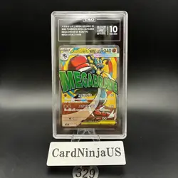 TAG GEM MINT 10 Mega Lucario ex MA 228/193 MEGA Dream ex M2a Pokemon Card 329 - Image 1