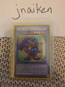 Yugioh Time Wizard of Tomorrow DLCS-EN147 Secret Rare Limited Edition NM - Image 1