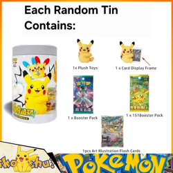 Pokemon Nuzzle Cheeks Plush Card Display Gift Box One Blind Box Chinese18 - Image 1