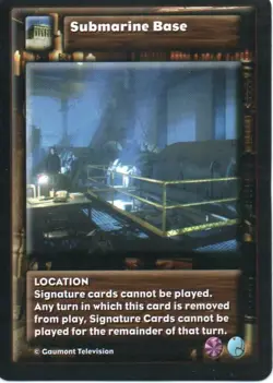 Highlander CCG - Four Horseman - Submarine Base Rare Card - Image 1