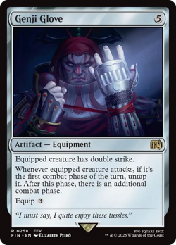 Genji Glove (REGULAR) x1 - MTG Final Fantasy FIN #258 - Image 1